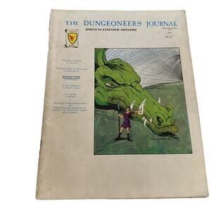 Judges Guild D&D Dungeons and Dragons The Dungeoneers Journal Feb/March 1981